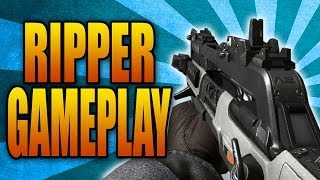 Call of Duty: Ghosts - RIPPER GAMEPLAY! New SMG & Assault Rifle Hybrid Gun (Devastation DLC Weapon)