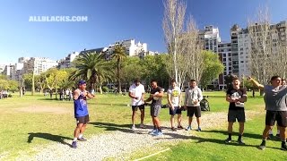 Fun and games with the All Blacks