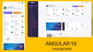 Angular 19 Dashboard Series Part 1 | Modern Admin Panel with Bootstrap