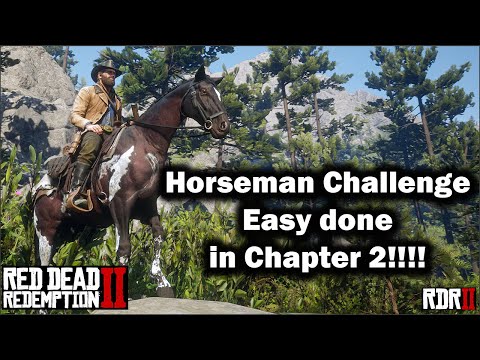 Equestrian Challenge Made Easy in Chapter 2 – Red Dead Redemption 2 2021 – Horse, Racing and More.