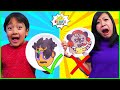 Pancake Art Challenge Ryan vs Mommy! Learn to Make Ryan's World DIY Pancake Art 1 hr kids video!!