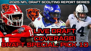 Chicago Bears Live Draft Party Round 1 2025 Nfl Draft Swift Sports ...