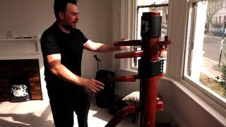 Home Training | Jeet  Kune Do Wooden Dummy Tutorial