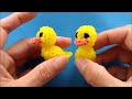 rainbow loom charms 3d rubber ducky how to make with loom bands