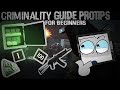 watch this if you're new at CRIMINALITY , all game basics and combat tips