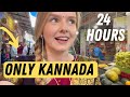 I SPOKE ONLY KANNADA FOR 24 HOURS! Part 1 ▹JenniJi