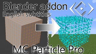 Introducing MC Particle Pro - Transform Objects into Minecraft Java Particles! [Blender Addon]