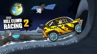 Hill Climb Racing 2 - Rally Car 9452m in MOON Walkthrough Gameplay