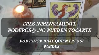 Eres inmensamente poderos@ y te temen!! Quién eres por favor,  nunca vi a alguien con tanto poder🔮