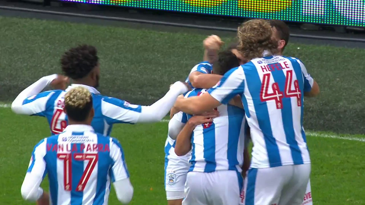 GOALS: Huddersfield Town 2-1 Bristol City - YouTube