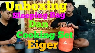 UNBOXING NESTING//SLEEPING BAG//EIGER//CAMPING #UNBOXING nesting #CAMPING