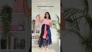 Meesho Naira cut Kurti starting ₹235  🤯 #shorts #shortsvideo #meesho #meeshoapp #meeshohaul #viral