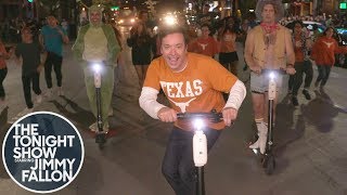 Jimmy Performs "Thank God I'm a Country Boy" on the Streets of Austin