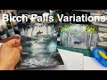 Impromptu Stampscapes Live: MORE BIRCH FALLS SCENES (faster voice over version)