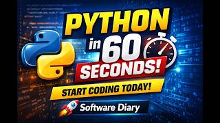 Python Explained in 60 Seconds 🐍 | Beginner Start Here!