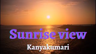 Sunrise at Kanyakumari Tamil Nadu | Kanyakumari sunrise | Most beautiful sunrise view | hemu vlogs