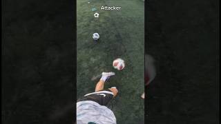 Pov: Attacker Vs Defender ⚽️ #shorts