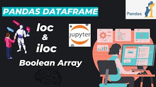 10. loc & iloc With Boolean Array | Python Pandas Tutorial