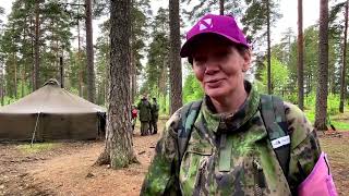 With war close by, Finnish women learn to defend