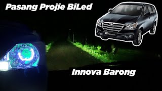 Pasang Projie Biled Shroud BMW Morimoto ke Innova Barong, Jauh Lebih Terang dari Bawaan Pabrik