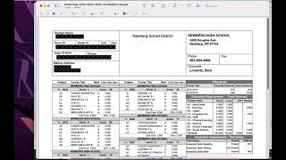 Understanding Your Transcript