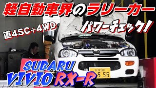 【軽スポーツ】吹き飛ぶ全開サウンド！ヴィヴィオRX-Rのパワーチェック【P.R.S TADAKI】