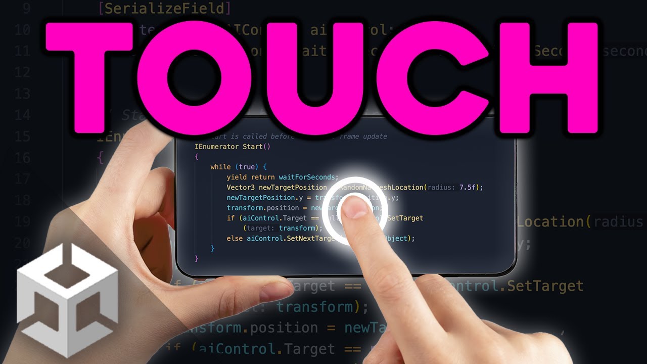 How To Use Touch With The New Input System In Unity Youtube