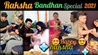Raksha Bandhan 2021 instagram viral reels | All Famous Tiktok Star Instagram Reels | Raksha Bandhan