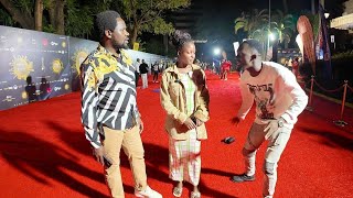 Bebe cool Eddy kenzo attends Uganda cranes Vs South Africa