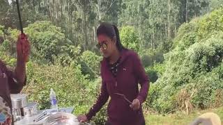 Aishwarya Rajesh Making Egg Dosa on Movie SetTelugu