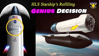 What Elon Musk Just Did With SpaceX HLS Starship's refilling  Changes Everything!