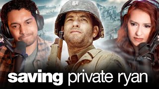 SAVING PRIVATE RYAN MOVIE REACTION - BEST WAR FILM WE'VE SEEN! - First Time Watching - Review