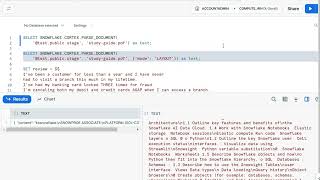 Snowflake Cortex LLM Functions