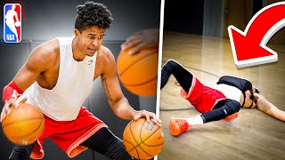 My 1st REAL NBA Summer Workout! *I PASSED OUT*