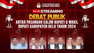 🔴 (LIVE) Debat Publik Ketiga Antar Pasangan Calon Bupati Dan Wakil Bupati Kabupaten Belu 2024