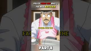 Officer Ginzu Found out Who's The Real Kaito Kid #anime #conan #recap