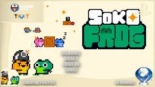 SokoFrog PS4/PS5 Guia de Platina 100% Dicas como Platina o Game!!!