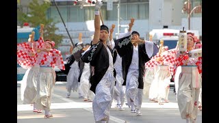 20181006東京よさこい2018前夜祭アゼリア通り会場（彪牙天翔）【ＨＤ・原画４Ｋ】