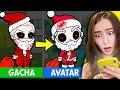 DO NOT PLAY AVATAR WORLD VS GACHA AT 3AM!! (SANTA GLITCH IS REAL)