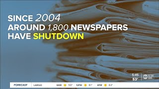 Small-town newspapers struggling to survive