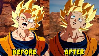 Dragon Ball Sparking Zero - Broly Z Unique Grab Before \u0026 After Update Comparison