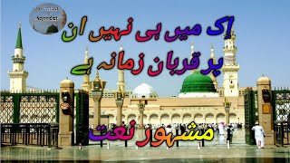 Ik Main Hi nahi in par Qurban zamana hai |Best naat Shayri