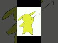Pikachu character program in python turtle graphics #youtube #shorts #shortvideo #youtubeshorts