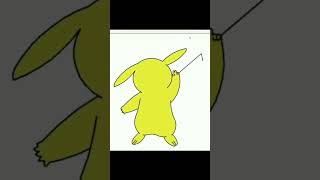 Pikachu character program in python turtle graphics #youtube #shorts #shortvideo #youtubeshorts