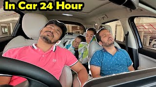 Living Inside A Car For 24 Hours Challenge | Hungry Birds