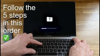 Quickly FIX the Grey Flashing Folder Question Mark on Apple Mac 🚀