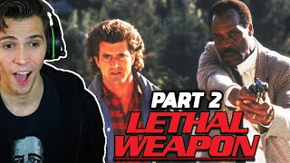 Lethal Weapon (1987) Movie REACTION!!! - Part 2 - (FIRST TIME WATCHING)