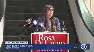 VIDEO: DeLauro declares victory over Streicker, Paglino in CT's 3rd District