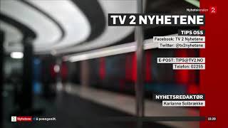 TV 2 Nyhetskanalen HD - Nyhetene - Outro - Ident (Long Version)