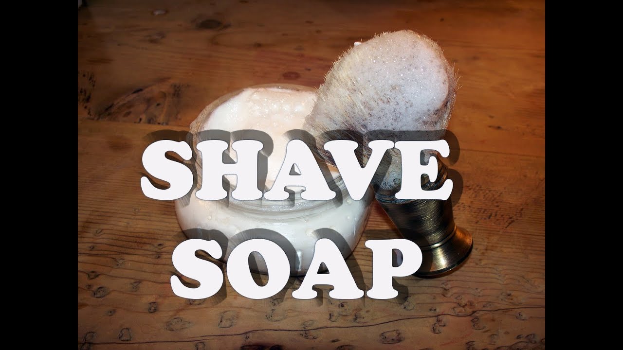 Coconut Milk Shave Soap Handmade Diy Shave Soap Youtube